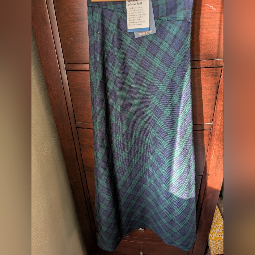 Pendleton plaid skirt